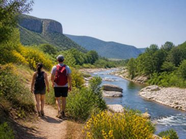 Les activités de pleine nature à faire au printemps en ardèche : randonnées, vélo et eau vive